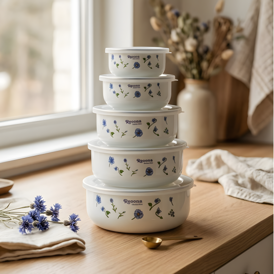 Tupperware Set - 5 Pcs